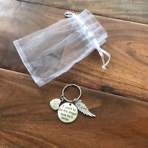 Memorial keychain for dad